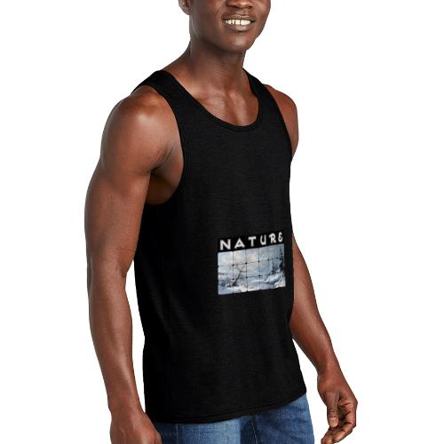 Nature: Winter Embrace - Unisex Tri-Blend Organic Tank