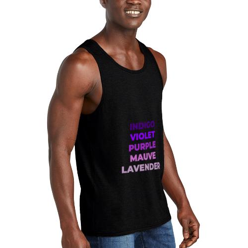 Shades of Purple - Unisex Tri-Blend Organic Tank
