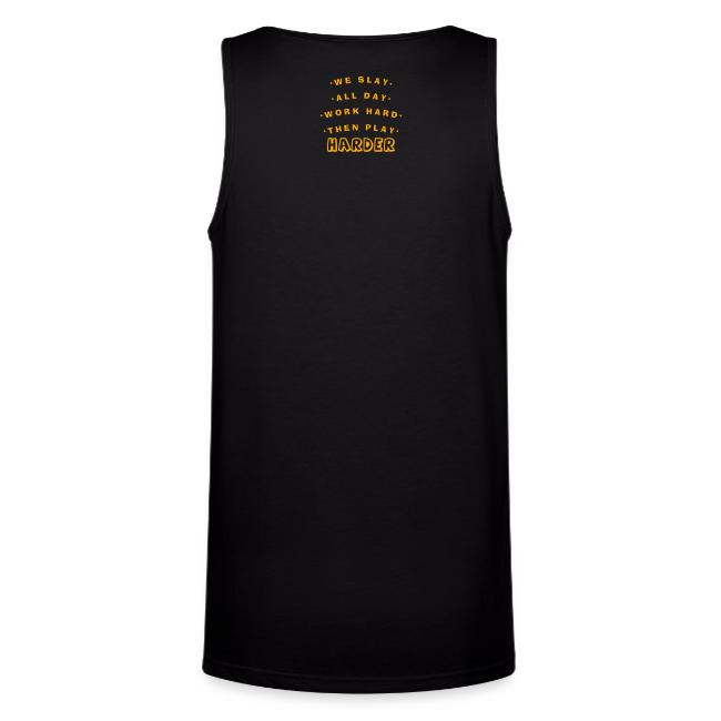 We Slay All Day Shiny Shirt Metallic Silver & Gold