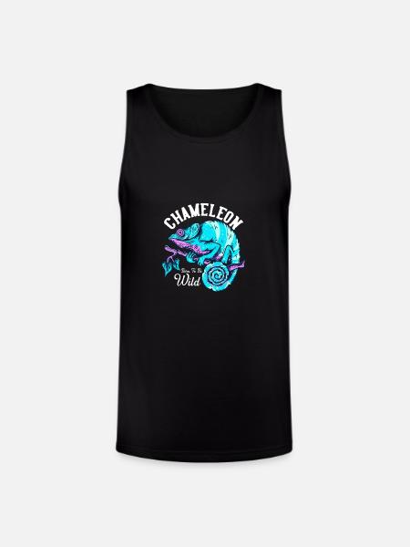 Chameleon - Unisex Tri-Blend Organic Tank - black