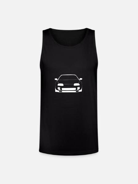 Toyota supra - Unisex Tri-Blend Organic Tank - black