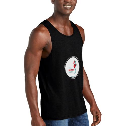 Grayton Beach Circle - Unisex Tri-Blend Organic Tank