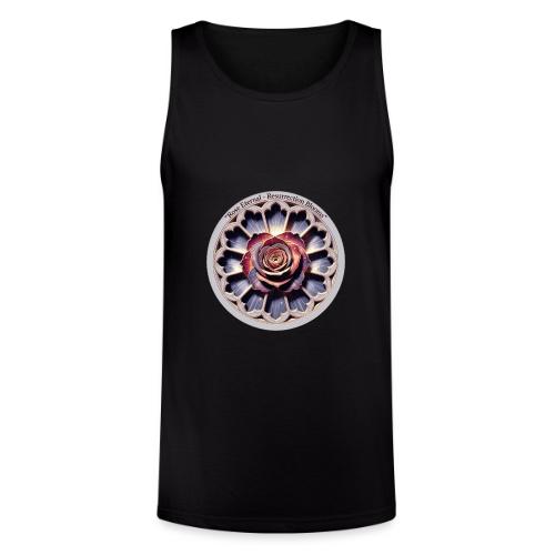 Easter Rose Resurrection T Shirt, Spring Gift - Unisex Tri-Blend Organic Tank