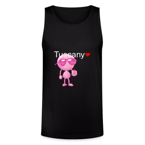 Smoon City_Tuscany Pink - Unisex Tri-Blend Organic Tank