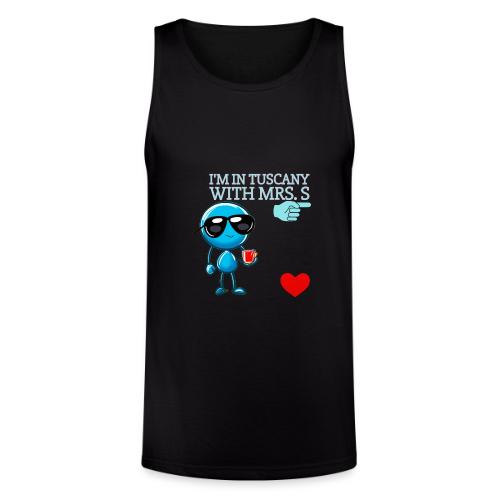 Smoon City_I'm in Tuscany with Mrs. S - Unisex Tri-Blend Organic Tank
