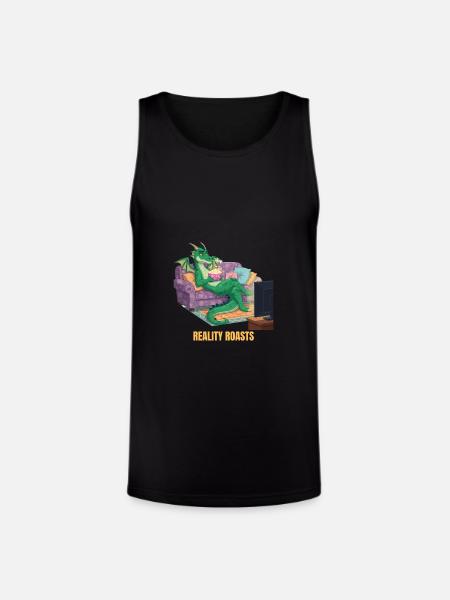 Reality Roasts - Unisex Tri-Blend Organic Tank - black