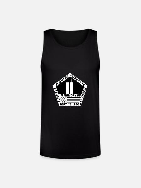 911 - Unisex Tri-Blend Organic Tank - black