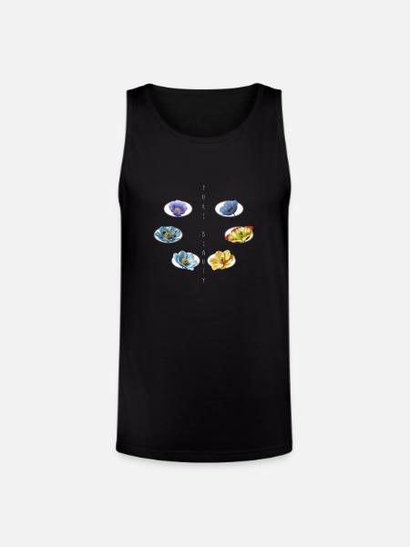 PURE BEAUTY - Unisex Tri-Blend Organic Tank - black