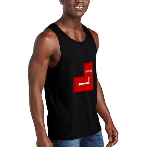 Press Enter - Unisex Tri-Blend Organic Tank