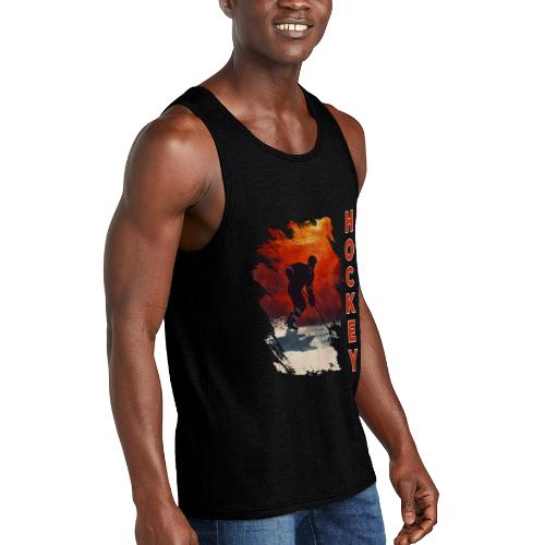Hockey Vibes - Unisex Tri-Blend Organic Tank