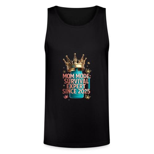 Mom Mode Survival Expert Tee - Unisex Tri-Blend Organic Tank