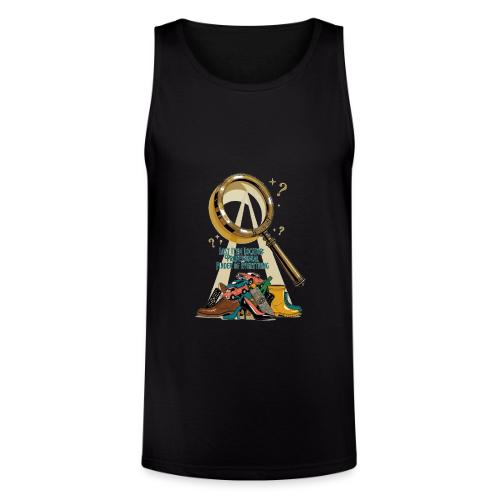 Lost Item Locator T Shirt, Professional Finder Mug - Unisex Tri-Blend Organic Tank