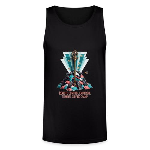 Remote Control Emperor T Shirt - Unisex Tri-Blend Organic Tank