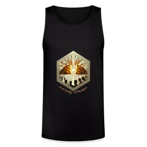 Easter Eternal Bread Breaking Tee,Recognition Gift - Unisex Tri-Blend Organic Tank