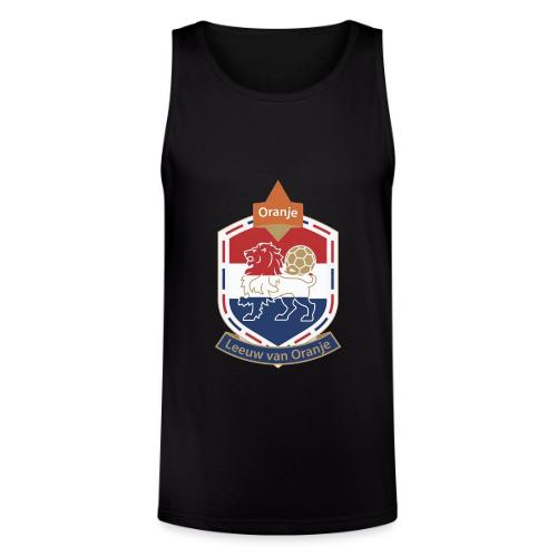 Netherlands Lion Crest T-Shirt, Dutch Badge Gift - Unisex Tri-Blend Organic Tank