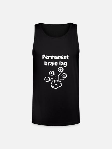 math - Unisex Tri-Blend Organic Tank - black
