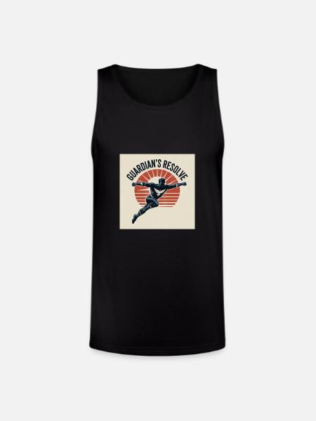 Guardians Resolve - Unisex Tri-Blend Organic Tank - black