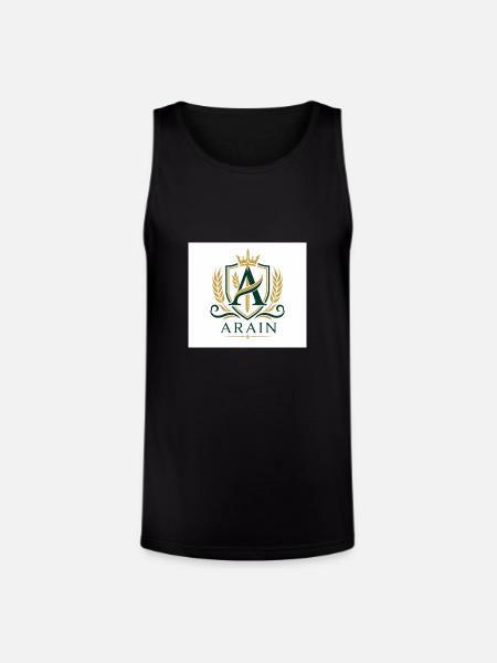 Arain Pride - Premium Punjabi Heritage Graphic - Unisex Tri-Blend Organic Tank - black