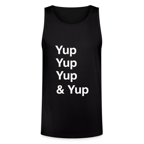 Yup, Yup, Yup & Yup - Unisex Tri-Blend Organic Tank