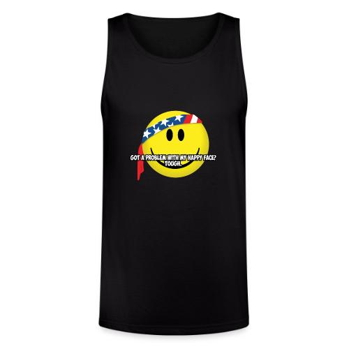 Happy Face USA - Unisex Tri-Blend Organic Tank