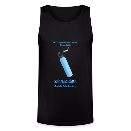 Emotional Support Water Bottle T-Shirt | Still Anx - Unisex Tri-Blend Organic Tank
