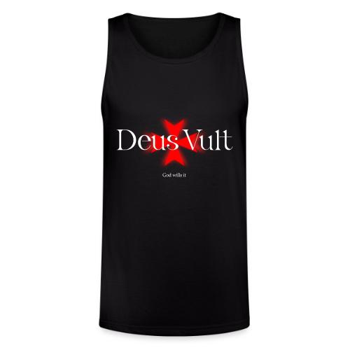 Deus Vult: God Wills It - Unisex Tri-Blend Organic Tank