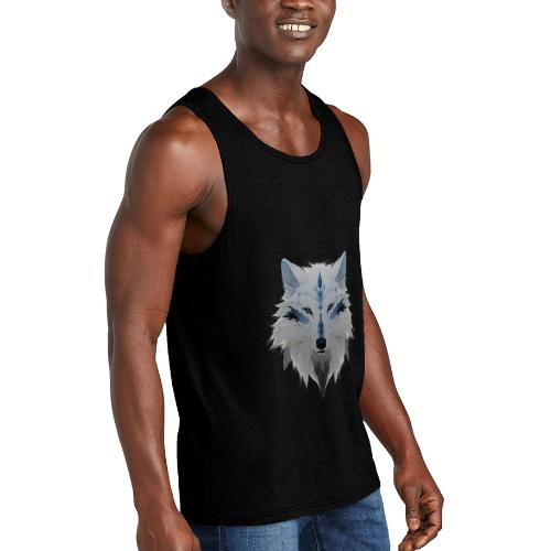 Ivory Grace Wolf - Unisex Tri-Blend Organic Tank