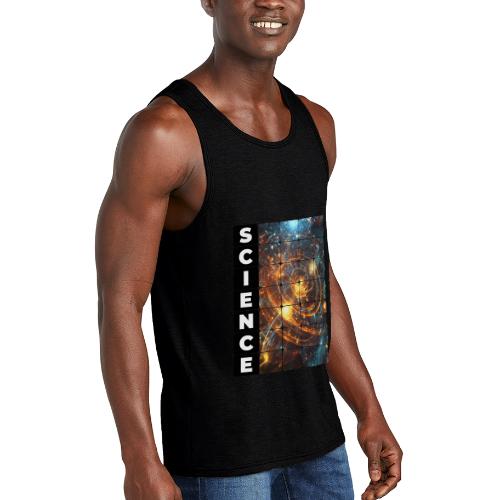 Golden Core of Science - Unisex Tri-Blend Organic Tank
