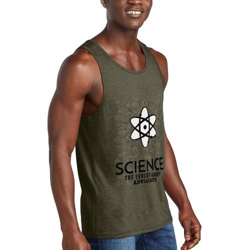 Science The Evolutionary Advocate - Unisex Tri-Blend Organic Tank