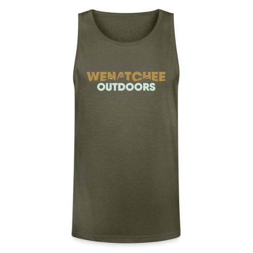 Wenatchee Outdoors Logo (light) - Unisex Tri-Blend Organic Tank