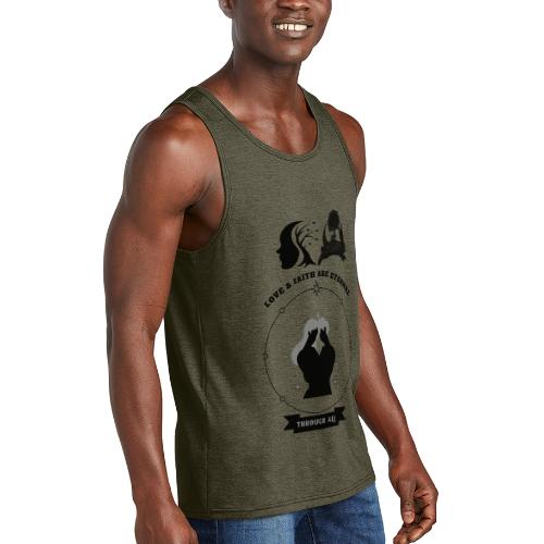 Love & Faith - Unisex Tri-Blend Organic Tank