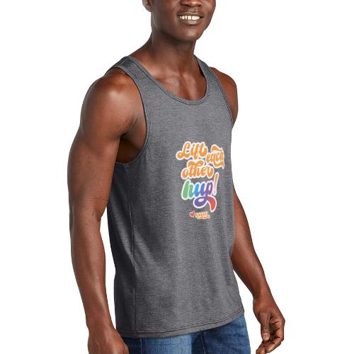 Lift each other hup! - Unisex Tri-Blend Organic Tank