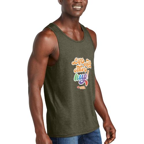 Lift each other hup! - Unisex Tri-Blend Organic Tank