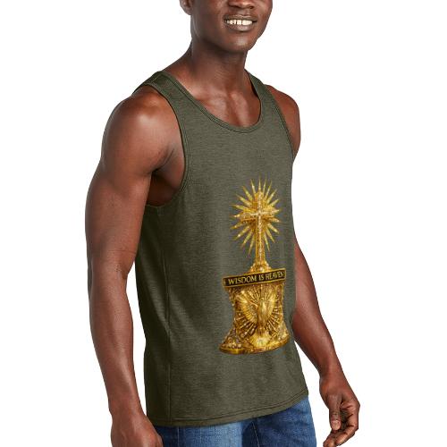 Wisdom is Heaven - Unisex Tri-Blend Organic Tank