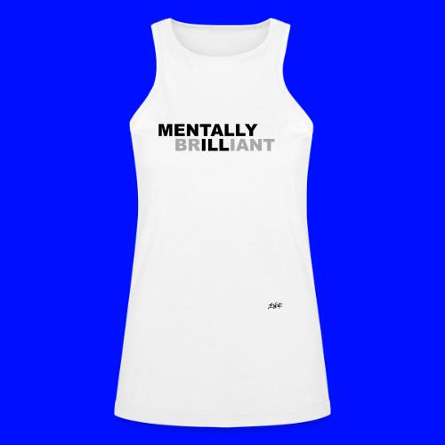 Mentally Brilliant - American Apparel Women’s Racerneck Tank