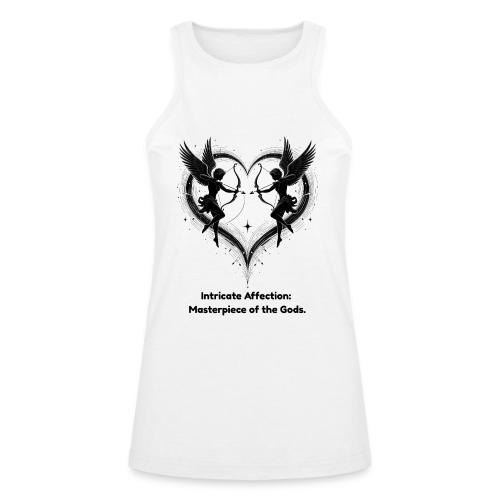 Intricate Affection T-Shirt - American Apparel Women’s Racerneck Tank