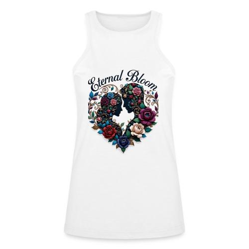 Eternal Bloom Embrace T-Shirt - American Apparel Women’s Racerneck Tank
