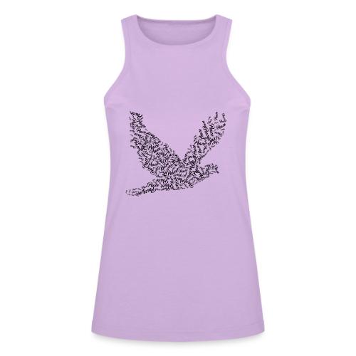 DOVE Peace in FLIGHT - American Apparel Women’s Racerneck Tank