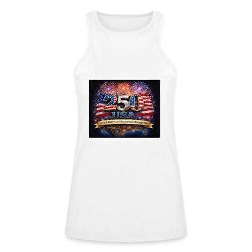 USA 250th Celebration - American Apparel Women’s Racerneck Tank