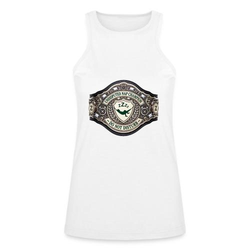 Nap Champion Belt T Shirt - American Apparel Women’s Racerneck Tank