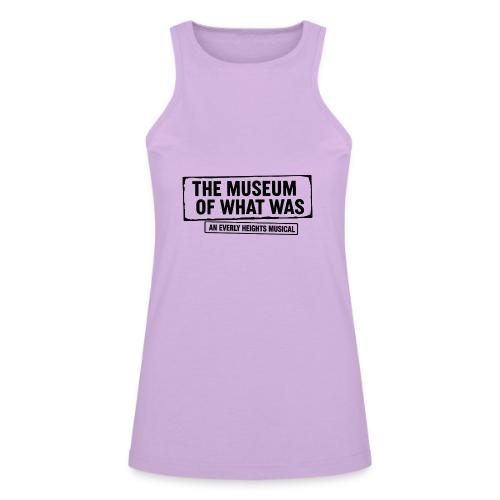 Museum of What Was Logo (Black) - American Apparel Women’s Racerneck Tank