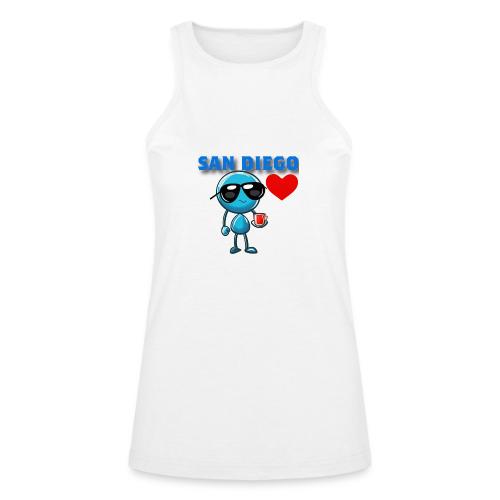 Smoon City_San Diego - American Apparel Women’s Racerneck Tank