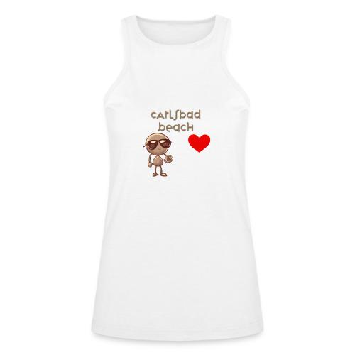 Smoon City_Carlsbad Beach - American Apparel Women’s Racerneck Tank