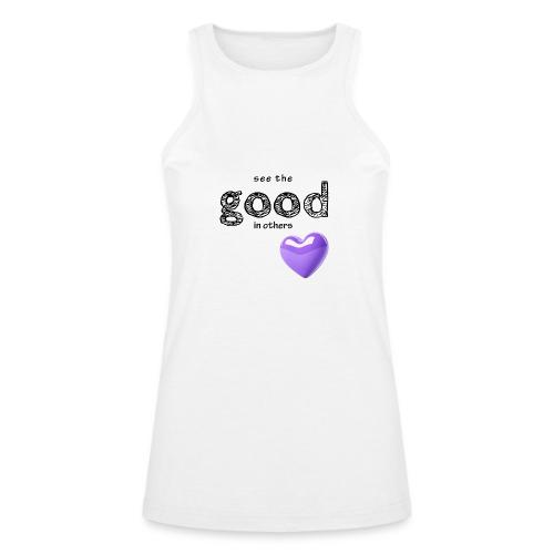 Smoon City_See the Good in Others - American Apparel Women’s Racerneck Tank