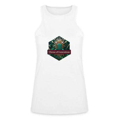 Women’s Day Vine Throne T Shirt, Gift for Grandma - American Apparel Women’s Racerneck Tank