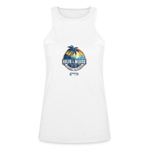 GOLFO DE MEXICO 1 WORN - American Apparel Women’s Racerneck Tank