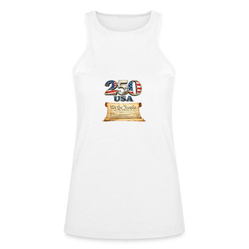250th anniversary celebration of America - American Apparel Women’s Racerneck Tank