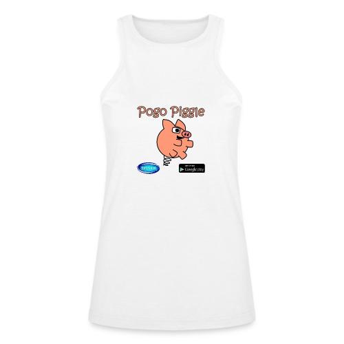 Pogo Piggle - American Apparel Women’s Racerneck Tank