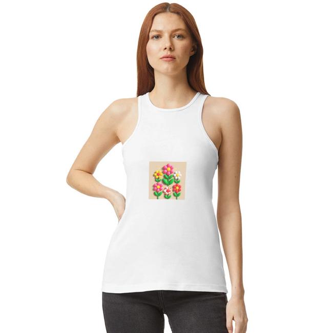 3D Flowers and Butterflies in Amber, Floral Design