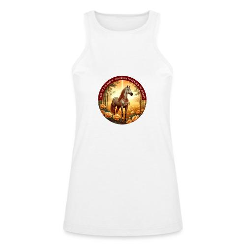 Year of the Horse Guardian T Shirt, Lunar New Year - American Apparel Women’s Racerneck Tank